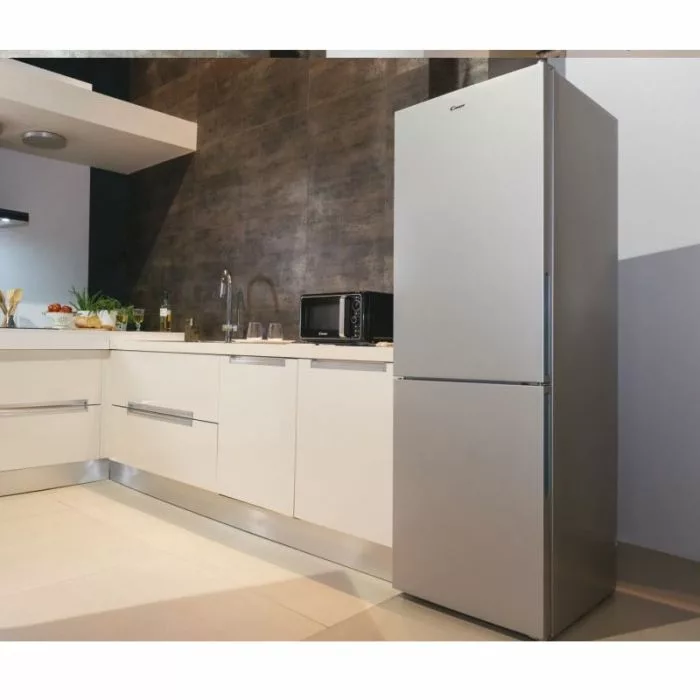 RÉFRIGÉRATEUR COMBINÉ CANDY CCE3T618FSD 346 LITRES