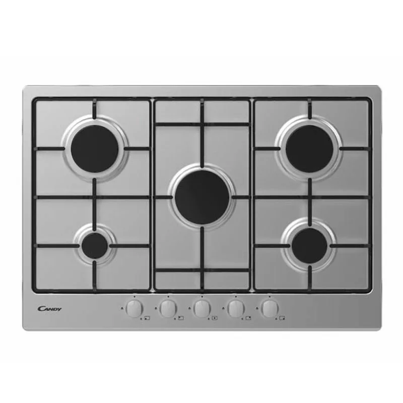 PLAQUE DE CUISSON CANDY CHW7X / 5 FEUX - Inox