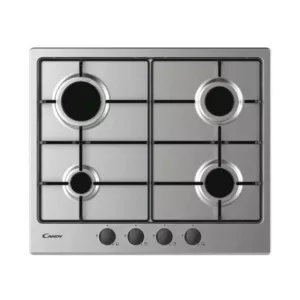 PLAQUE DE CUISSON ENCASTRABLE CANDY CM6PBRX-4U2 4 FEUX 60CM SILVER