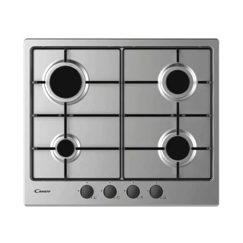 PLAQUE DE CUISSON ENCASTRABLE CANDY CM6PBRX-4U2 4 FEUX 60CM SILVER