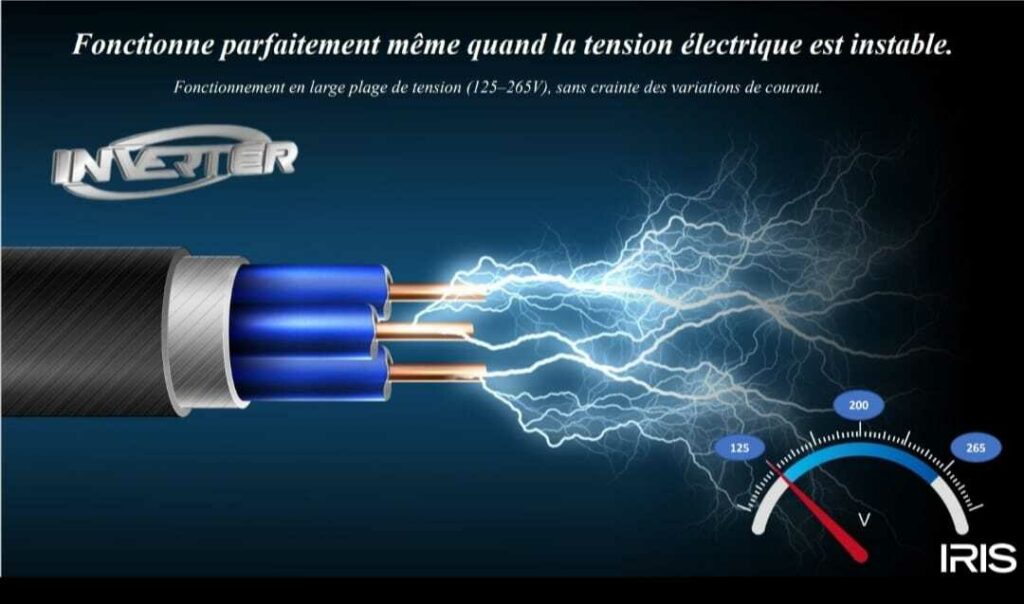 Fonctions climatiseur IRIS Inverter Tunisie