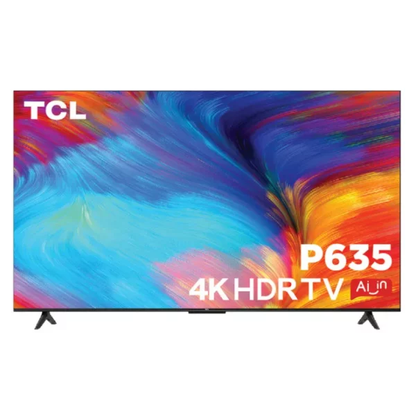 TV TCL P635 55" LED UHD 4KSMART TV/ NOIR