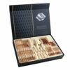 Ménagères Couverts de Table Or en Acier Inoxydable 24pcs MB-2104-9
