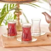 Set de verres à thé 12 pièces 6 personnes