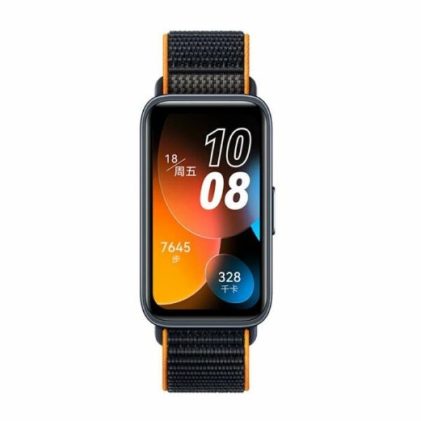 bracelet-connecte-huawei-band-8-orange-vibrant