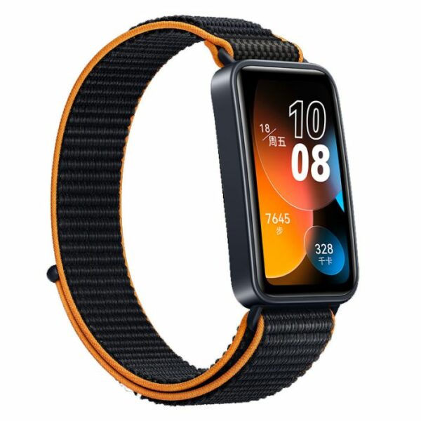 bracelet-connecte-huawei-band-8-orange-vibrant