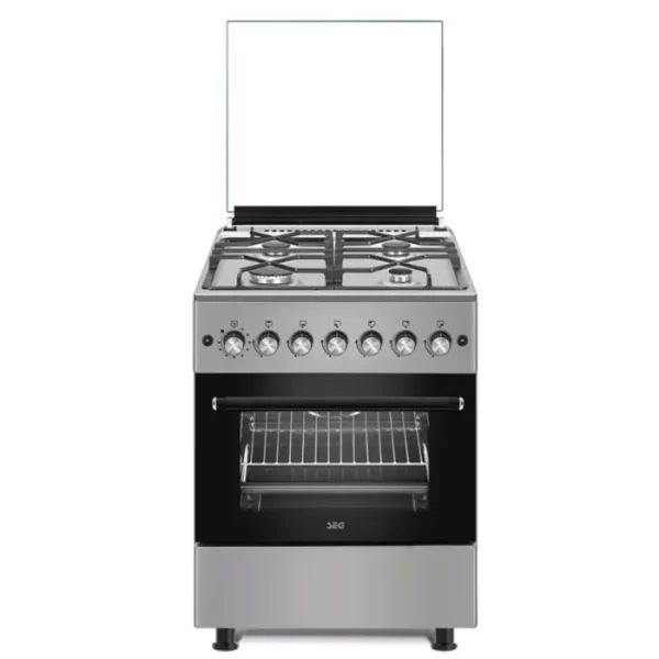 CUISINIÈRE SEG F6TL40G2SI 60CM - SILVER & INOX