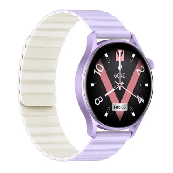 MONTRE CONNECTÉE KIESLECT - VIOLET LADY CALLING WATCH LORA 2