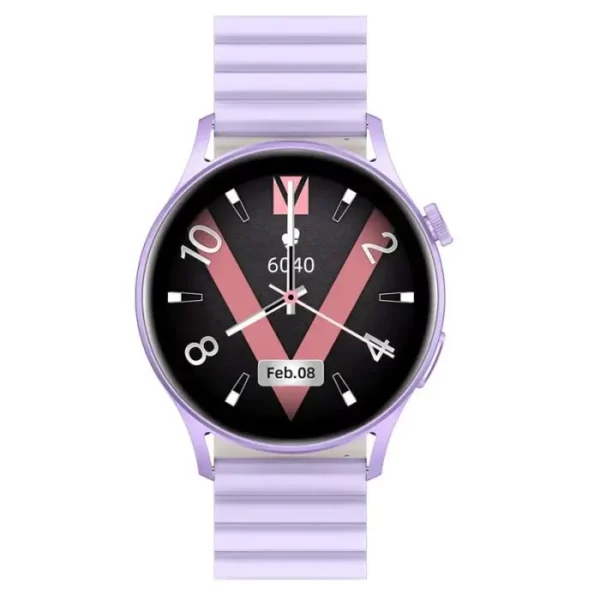 MONTRE CONNECTÉE KIESLECT - VIOLET LADY CALLING WATCH LORA 2