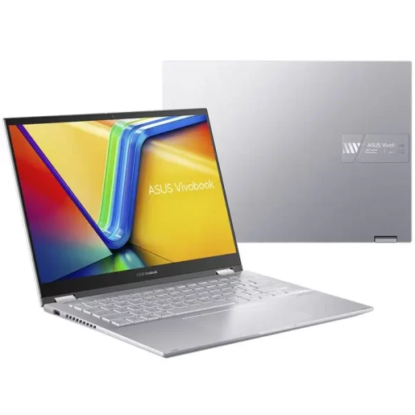 PC PORTABLE ASUS SSD - SILVER VIVOBOOK S14 FLIP I7 13È GÉN 8GO 512GO SSD - SILVER