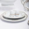 Service À Table En Porcelaine 61 Pièces