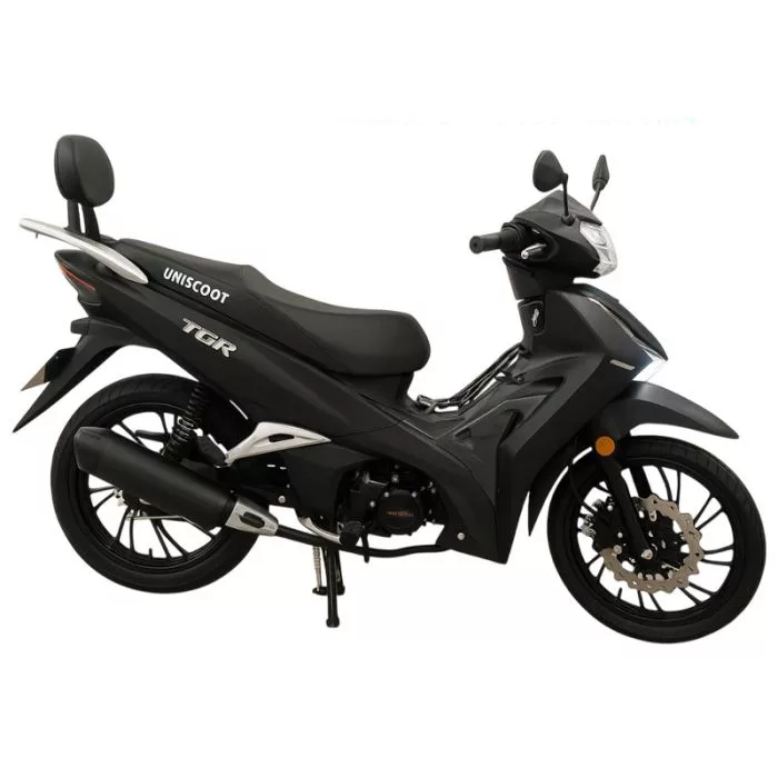 Moto Uniscoot Tiger 125CC - Noir Mat