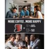 Machine café à capsules Nespresso FLORENCE 1400W 1L - Rouge