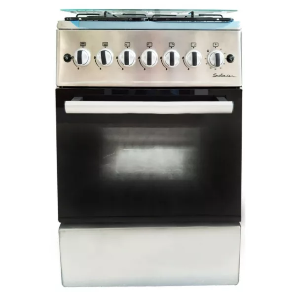 Cuisinière à Gaz SOTACER F6B40G2I 60cm - Silver