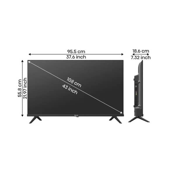 smart tv hisense 43 prix tunisie