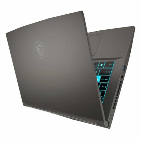 PC Portable Gamer MSI Thin 15 B13UCX avec écran Full HD 15.6", processeur Intel Core i5, et carte graphique NVIDIA RTX 2050