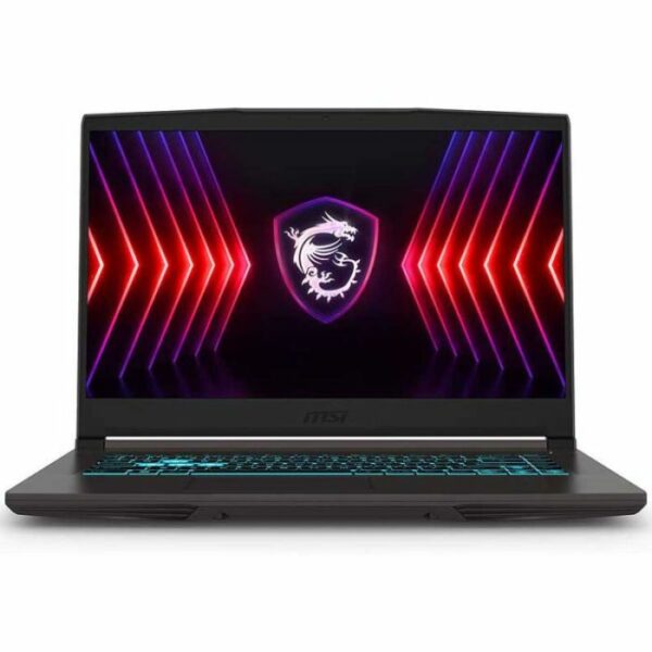 PC Portable Gamer MSI Thin 15 B13UCX avec écran 15.6" Full HD, processeur Intel Core i5, 32 Go de RAM, SSD 512 Go, et carte graphique NVIDIA RTX 2050.