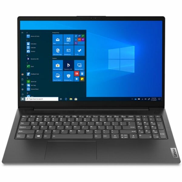 PC Portable Lenovo V15 G2 IJL avec écran 15.6" Full HD, processeur Intel Celeron N4500, 16 Go de RAM, 256 Go SSD et Windows 11 Pro