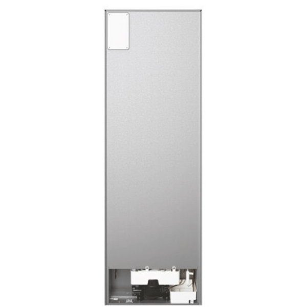 Réfrigérateur Combiné CANDY 342 Litres NoFrost - Inox avec affichage électronique