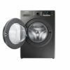 Lave Linge Frontal SAMSUNG WW80TA046AX1MF Eco Bubble 8Kg - Silver
