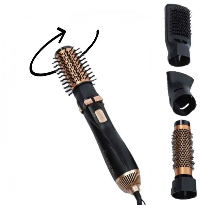 brosse coiffante 4 en 1 lexical las-5203