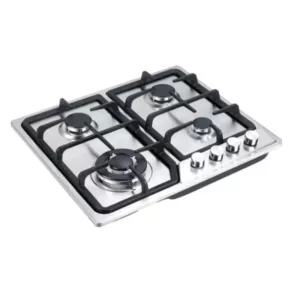 Plaque de cuisson Galaxy Naturel 4 feux G2477 - Inox Fonte