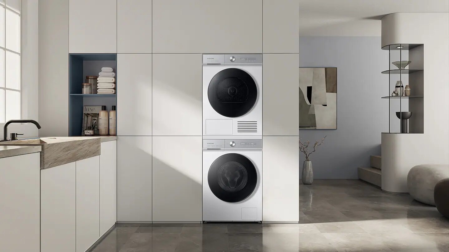 Machine a laver samsung en Conception BESPOKE avec SpaceMax