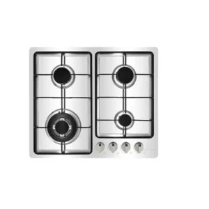 Plaque de cuisson Galaxy Naturel 4 feux G2477 - Inox Fonte