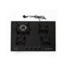 plaque de cuisson Galaxy Naturel Q4050 4 feux 60 cm noir