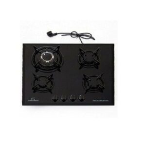 plaque de cuisson Galaxy Naturel Q4050 4 feux 60 cm noir