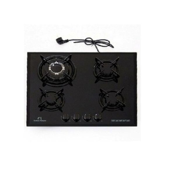 plaque de cuisson Galaxy Naturel Q4050 4 feux 60 cm noir