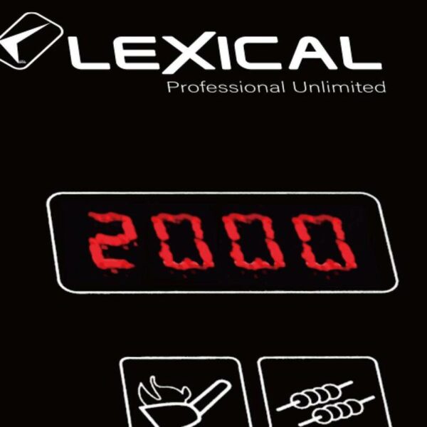plaque de cuisson led tactile lexical lhp-2705