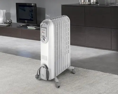 Mobilité radiateur bain d'huile DeLonghi