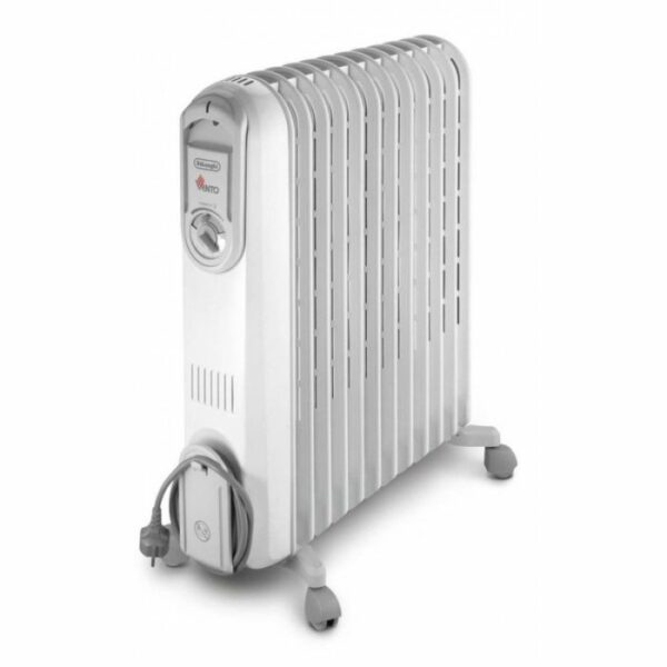 Radiateur Bain d'Huile DELONGHI 12 Éléments 2500W - Blanc