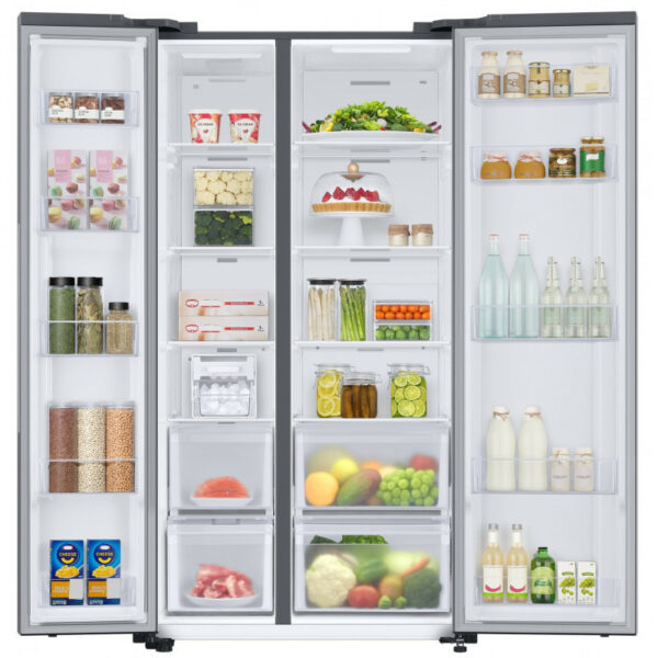Réfrigérateur Side By Side Samsung 641L RS66A8100S9 Inox