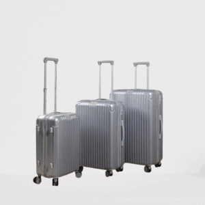 Série de 3 valises incassables ABM - Gris