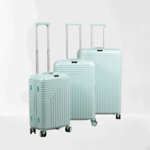Série de 3 Valises Incassable en ABS Turquoise - ABM