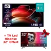 Tv Hisense 65A6K 65" UHD 4K - Smart