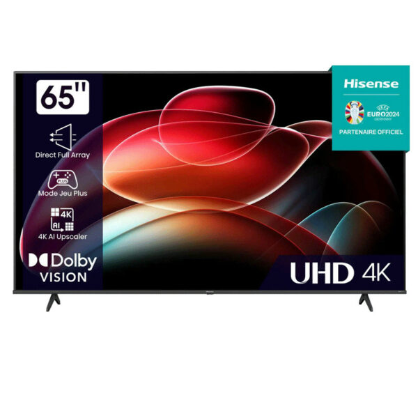 Tv Hisense 65A6K 65" UHD 4K Smart Tv Noir en Tunisie