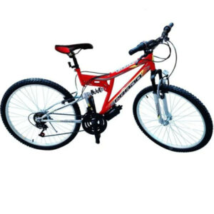 Bicyclette Prado VTT 9026 Double Suspension 26" 18 Vitesses Rouge