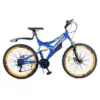 Bicyclette VTT PRADO Bliss 26" 18 Vitesses - Noir & Bleu