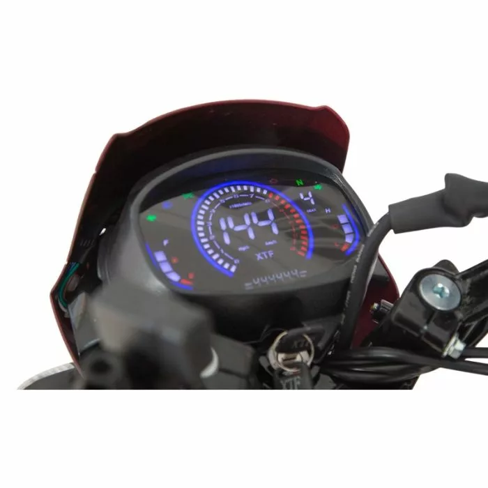 Moto à essence FORZA XTF 125cc monocylindre - Noir brillant