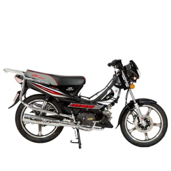 moto à essence FORZA XTF 125cc monocylindre noir brillant