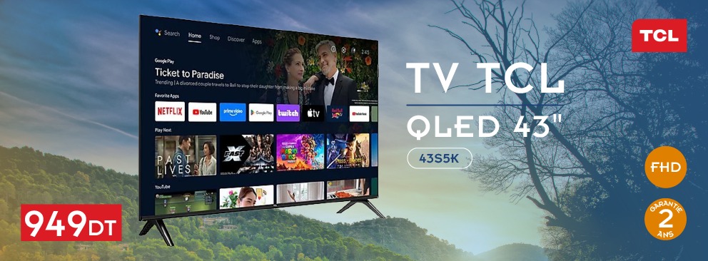 Tcl vision 2025 - meilleur prix tunisie
