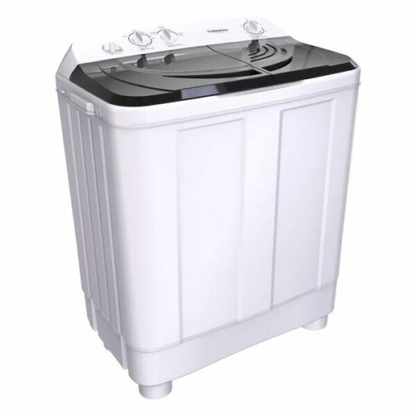 Lave-linge semi-automatique TORNADO 12 kg Blanc et Noir