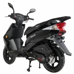 Scooter ZIMOTA SINUS 124cc - Noir Brillant