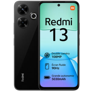 Smartphone Xiaomi Redmi 13 8Go 128Go Noir