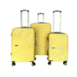 Série de 3 valises – jaune
