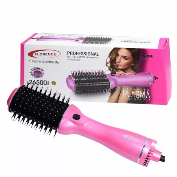 Brosse soufflante FLORENCE HK402 1200W  -Rose
