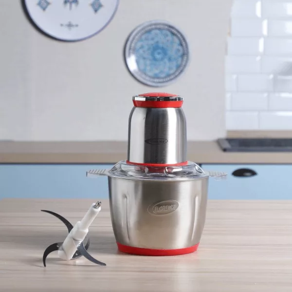 Mini Hachoir FLORENCE AT-7002 1000W – Inox